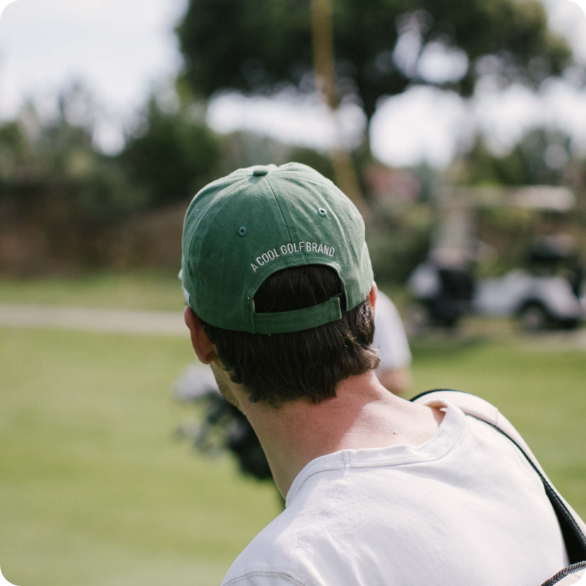 Casquette verte "Make it fly"