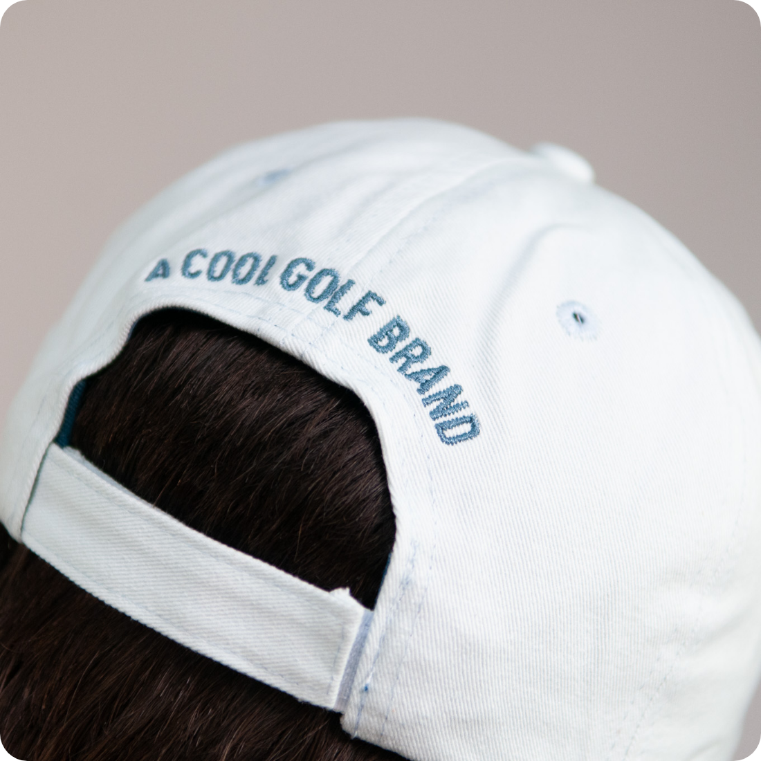Casquette bleu ciel "Make it fly"